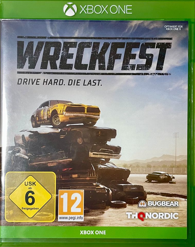 Xbox Spiel Wreckfest in München