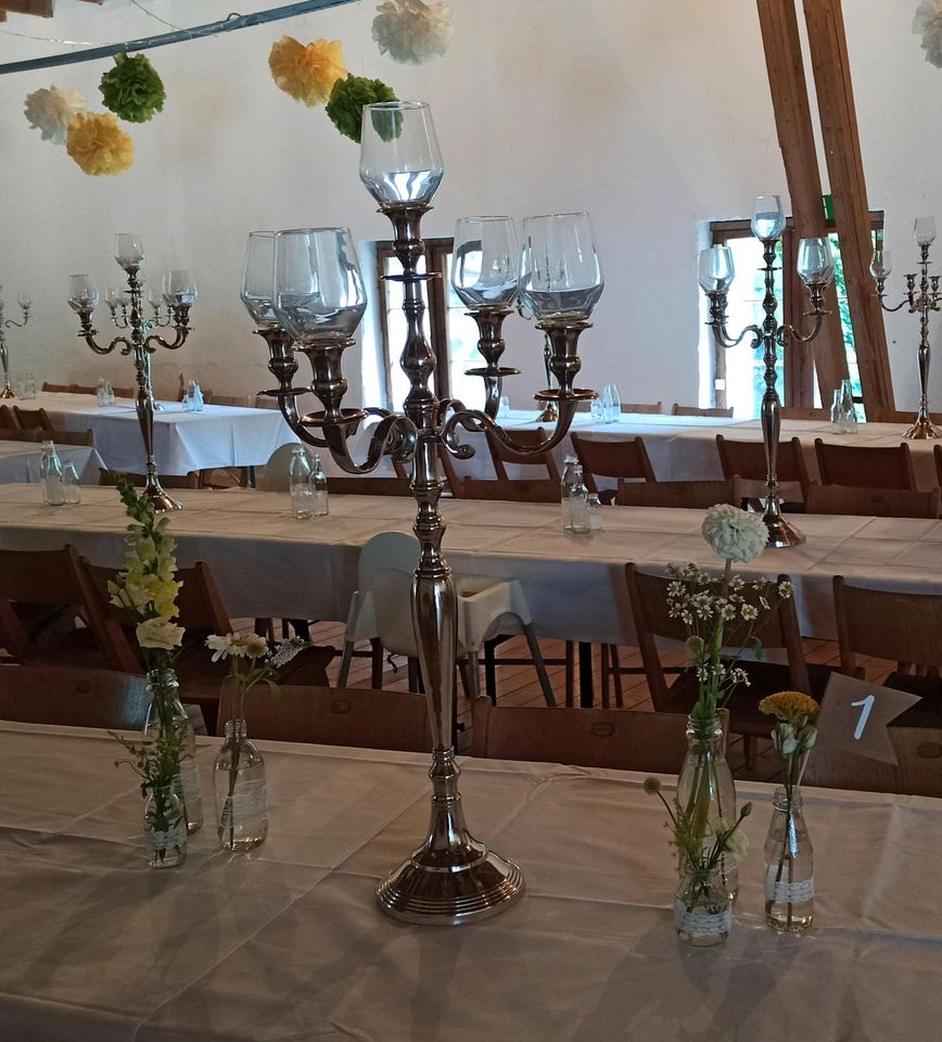 Kerzenständer Kerzenleuchter Hochzeit in Krauchenwies