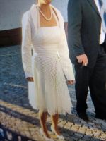 Brautkleid Abendkleid elegantes Kleid kurz weiss creme Baden-Württemberg - Mönchweiler Vorschau