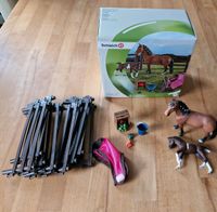 Schleich Farm Life 42192 Pferd mit Fohlen und Weidezaun Hessen - Münster Vorschau