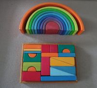 Grimms Regenbogen Glückskäfer HolzBaukasten Toskana Bauklötze Öko Köln - Seeberg Vorschau