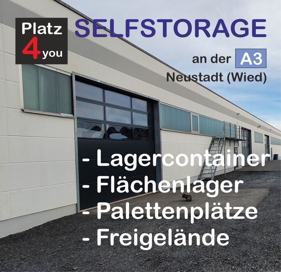 Lagerraum, Mietcontainer, Selfstorage, Stellplätze in Neustadt (Wied)