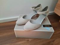 Pumps Jana Glitzer Weite H beige grau Bayern - Megesheim Vorschau
