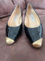 Colette Vero Cuoio Schuhe Lackschuhe Pumps schwarz gold 37 60er Bayern - Untermeitingen Vorschau