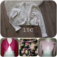 ❤Pampolina Bolero Jacke weiß rosa pink Lillifee Rock 134  140 Bayern - Dillingen (Donau) Vorschau