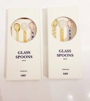 HAY Glass Spoons Glas Löffel handmade Hay Denmark 6 Stk. NP 79,- Wandsbek - Hamburg Marienthal Vorschau