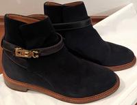 Chloé - Gr. 38 Damen Stiefel Wildleder - Riemen Stiefletten Italy Frankfurt am Main - Bornheim Vorschau