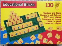 Educational Bricks ZAHLEN + ZEICHEN Spiel 110 Teile Selten! Niedersachsen - Celle Vorschau