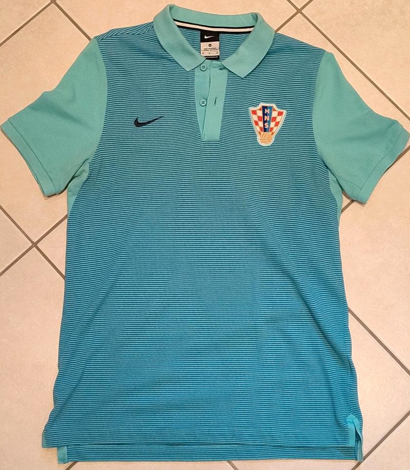 Polo Hemd Shirt Nike HNS Kroatien Hrvatska Fußball WM EM in Dettenhausen
