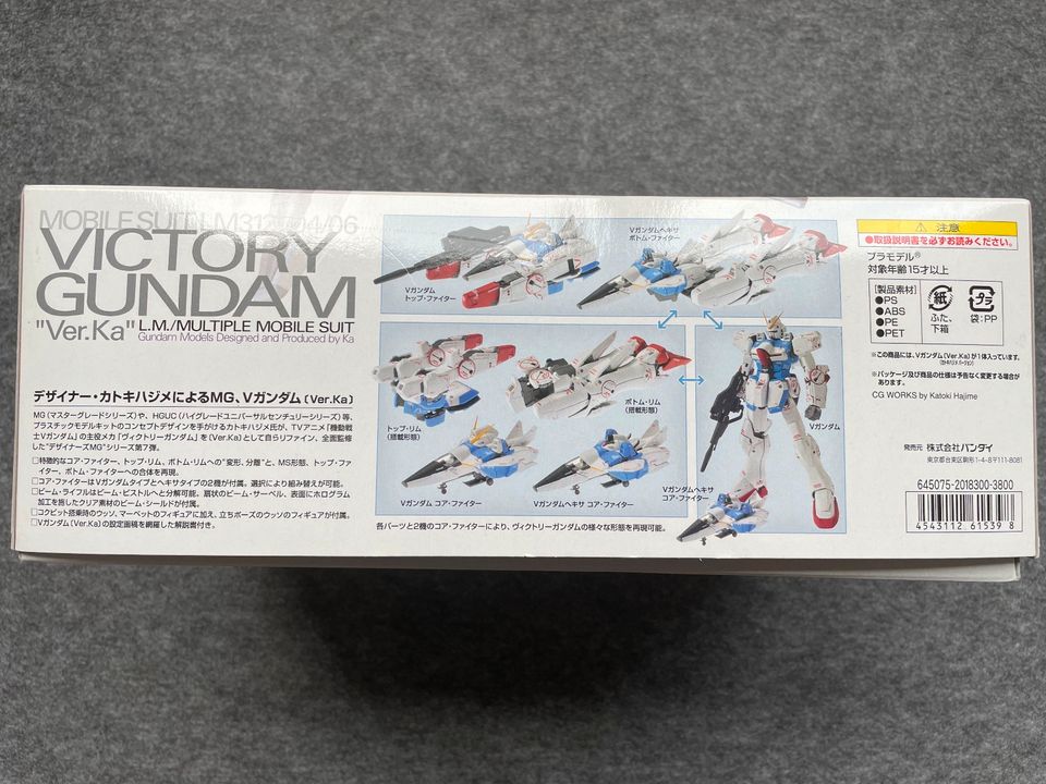 Victory Gundam V Ver. Ka GUNPLA MG Master Grade 1/100 in Siegen