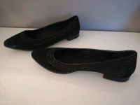 ECCO Ballerinas Gr 37 mit Glitzerrand Hamburg - Wandsbek Vorschau