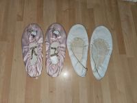 Turnschläppchen Gymnastikschuhe Gr 34 35 Bloch Leder Ballett weiß Bayern - Gräfendorf Vorschau