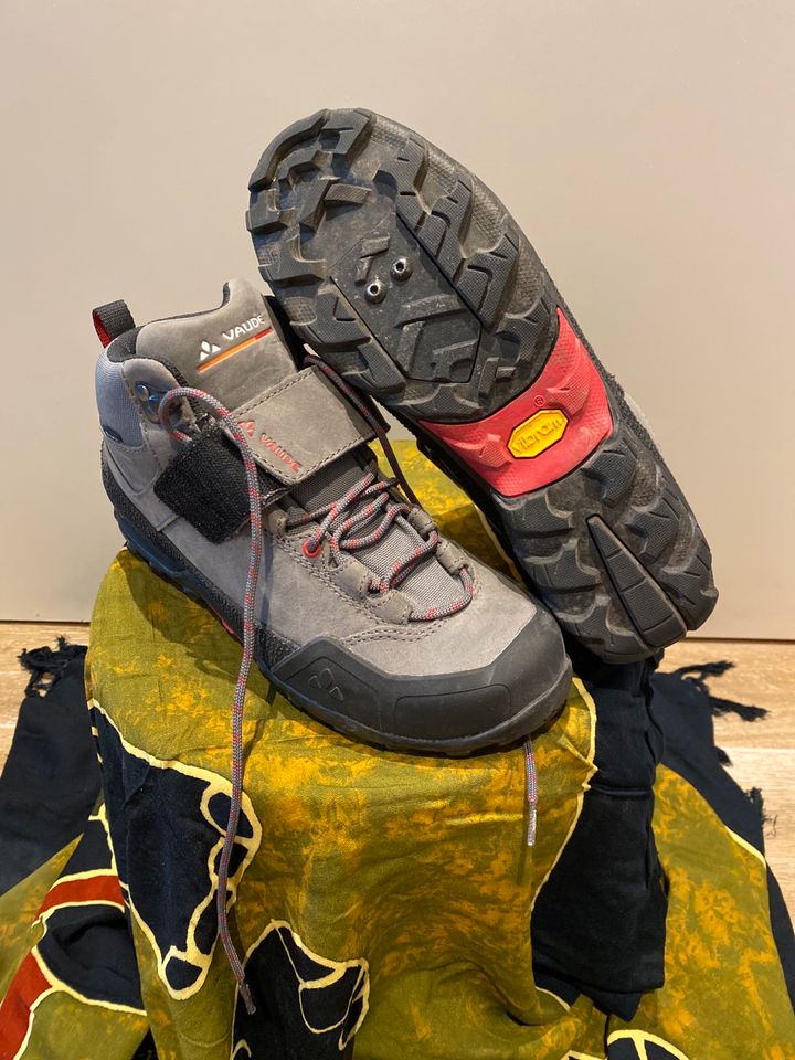 Radfahrer MTB Schuhe, uni,Vaude eco ortholite, tip top in Mülheim (Ruhr)