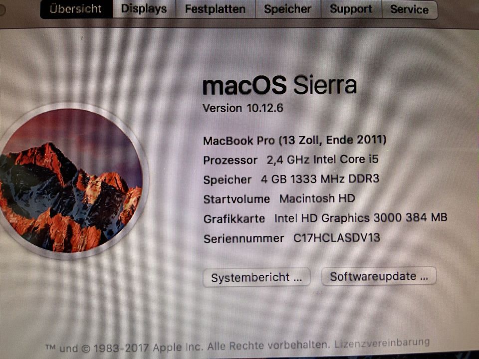 MacBook Pro 2011 + VGA-Adapter und Netzteil in Berlin