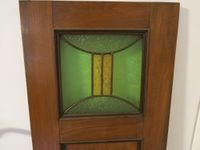 Jugendstil original Schrank- Türen Bleiglasfenster Schublade Nuß? Kr. München - Oberschleißheim Vorschau