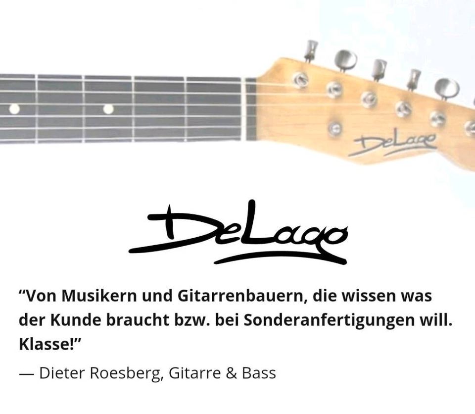 Real Guitars Telecaster 'DeLago' Custom in Wuppertal