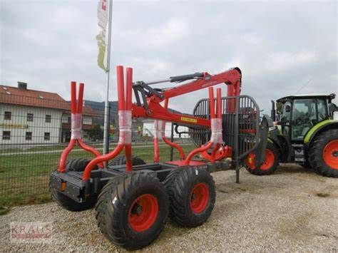 Krpan Rückewagen GP 10DF mit 7,6Kran in Geiersthal