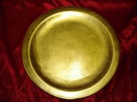 Deko-, Kerzen-Teller Farbe gold 20 cm Baden-Württemberg - Mannheim Vorschau