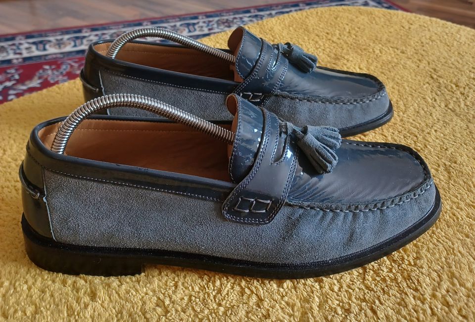 Italienische Schuhe aus echtem Leder, Size 44 in Berlin