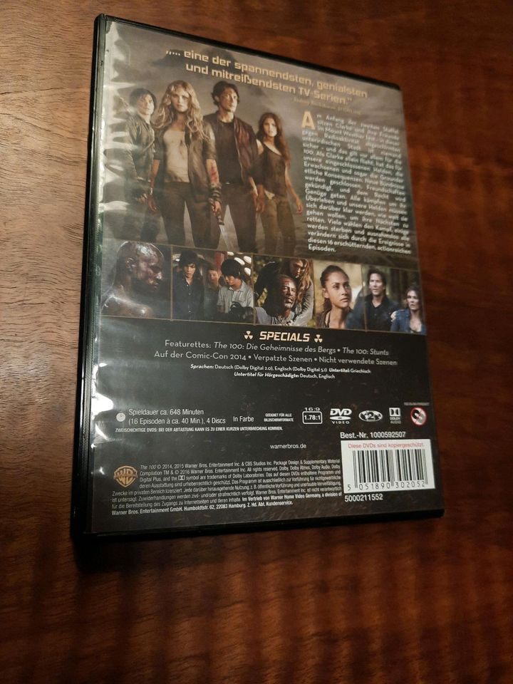 Dvd The 100 hundred komplette zweite Staffel tv Serie in Gingen an der Fils