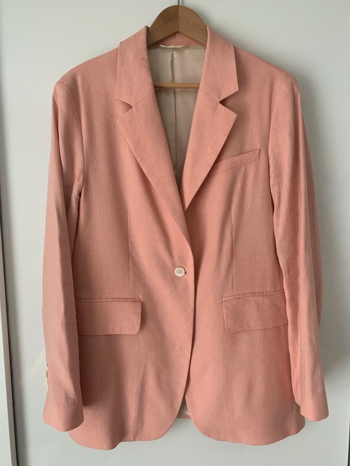 Gant Leinen Blazer Gr. 40 rosa neuwertig in Tamm