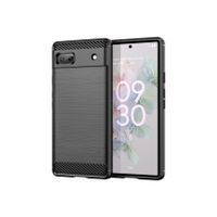 Google Pixel 6a Schutzhülle Silikon Case Carbon Look Cover Bayern - Burgheim Vorschau