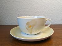 Große Tasse mit Unterteller perfekt für Cappuccino Tee Milchkaffe Düsseldorf - Pempelfort Vorschau