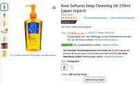 KOSE softymo Deep Cleansing Oil refill x 2 **NEW** Berlin - Charlottenburg Vorschau