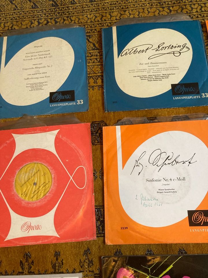 Klassik Brahms Mozart etc 13 Stück Vinyl Schallplatte 13 Stück in Düsseldorf