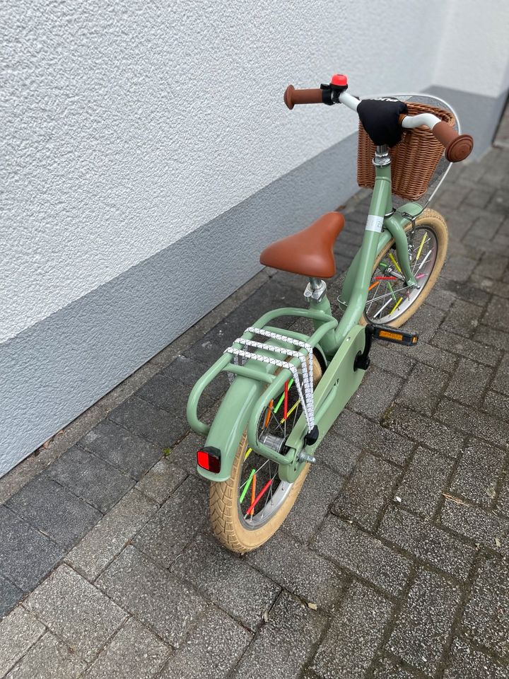 Puky Steel Classic 16 Zoll Kinderfahrrad Retro grün in Unna