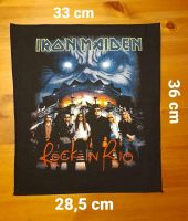IRON MAIDEN "Rock in Rio" Rückenaufnäher  Back Patch # Shirt Niedersachsen - Ganderkesee Vorschau