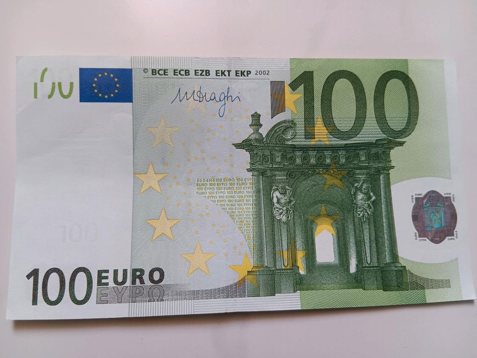 Alter 100€ Schein X Draghi in Besigheim