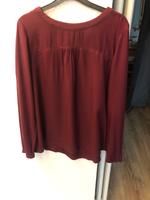 Langärmelige Bluse von Esprit in bordeauxrot Hessen - Groß-Umstadt Vorschau