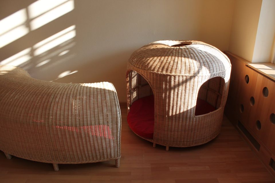 Spielhaus Kinderhaus Iglu Rattan in Röhrnbach