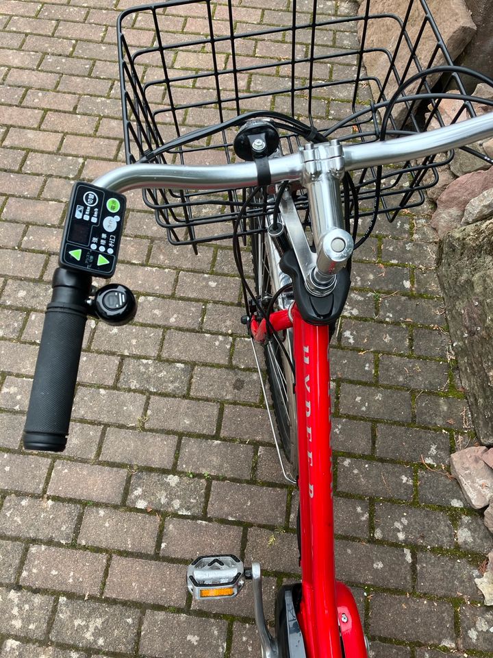 Bridgestone Hydee B E-Bike mit Fahrrad Kindersitz/ Fahrradsitz in Gerlingen