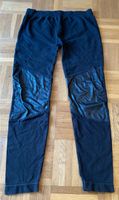 Leggings Leder Imitat Einsatz am Knie schwarz Gr. 40/42 Nordrhein-Westfalen - Neuss Vorschau