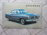 Borgward Isabella Blechschild Blech Plakat 60x39,5 cm TOP Reklame Hessen - Mörfelden-Walldorf Vorschau