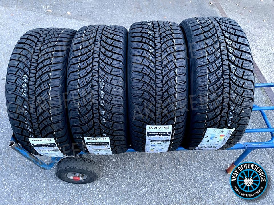 4x 245/40 + 265/35 R18 V XL 2x 2 ➡️ KUMHO Winter WP71 ➡️