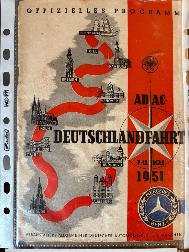 Original DDR Motorsport Programmhefte 1951-1961 in Oederan