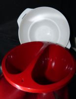 Tupperware - Schoko Fondue Topf Allegra Micro, weiß/rot Behälter Hamburg-Nord - Hamburg Winterhude Vorschau