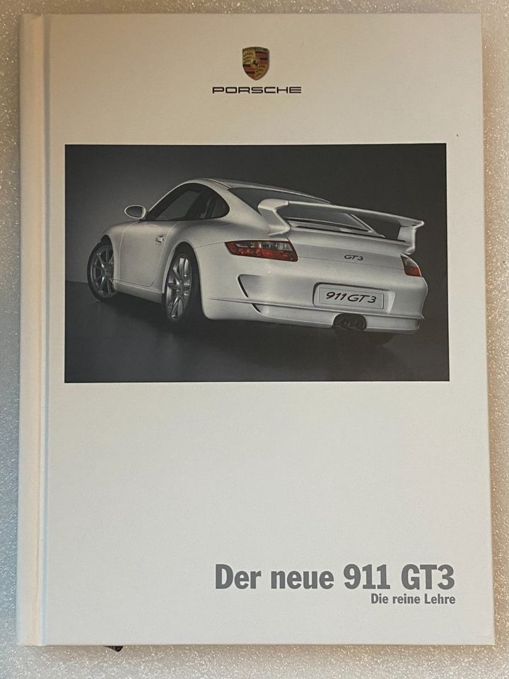 Porsche Prospekt, Der neue 911 GT3, Modell 997, Stand 11/2005 in Wipperfürth