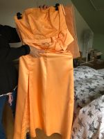 festliches 2-teiliges Kleid orange Gr. 42 Hessen - Reichelsheim (Odenwald) Vorschau