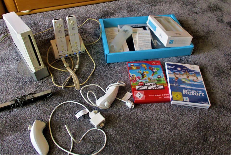 Nintendo Wii Konsole  m.Zubehör*Spiele*usw.Technisch einwandfrei in Essen