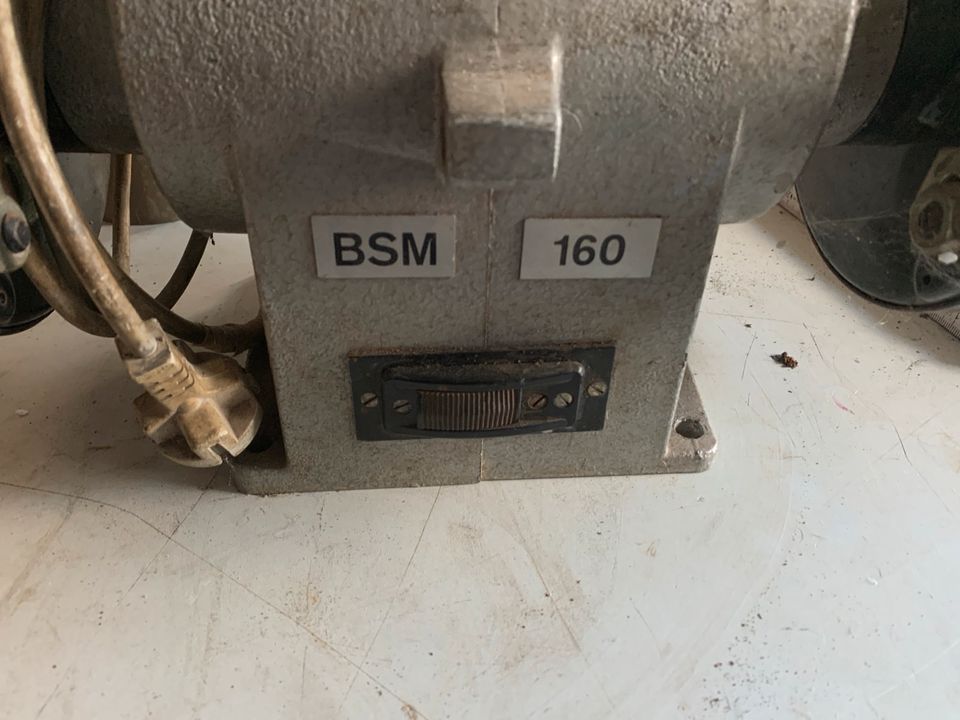VEM Elektroschleifmaschine BSM/E160 in gutem Zustand in Aspach