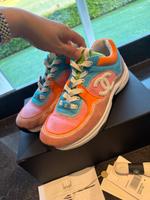 Chanel Segeltuch Multicolor Sneaker Größe 38,5 – fast wie neu Nordrhein-Westfalen - Kleve Vorschau