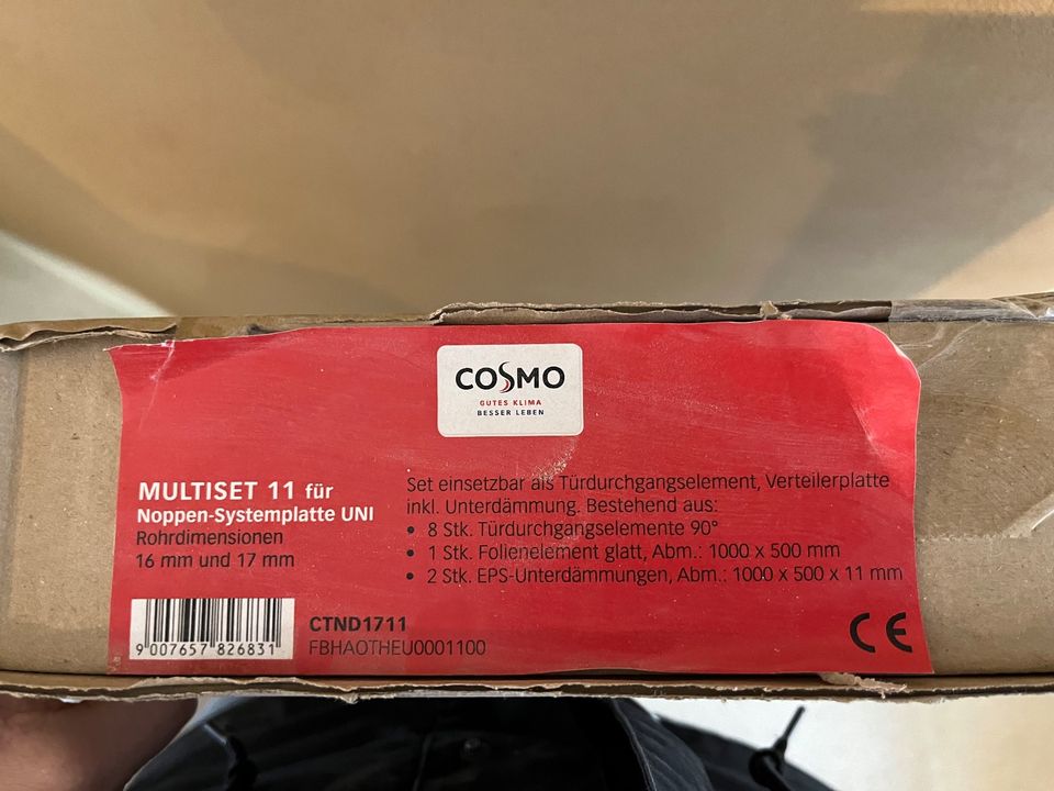 COSMO Multiset UNI 11 - CTND1711 - OVP - Fußbodenheizung in Lübeck