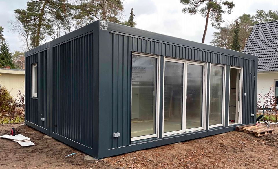 Wohncontainer Modulbau Büro Modular Imbiss Container Modul Haus in Tauscha