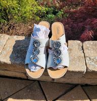 Gabor Pantoletten Sandalen Sommerschuhe Gr. 40, kaum getragen Hessen - Hünstetten Vorschau