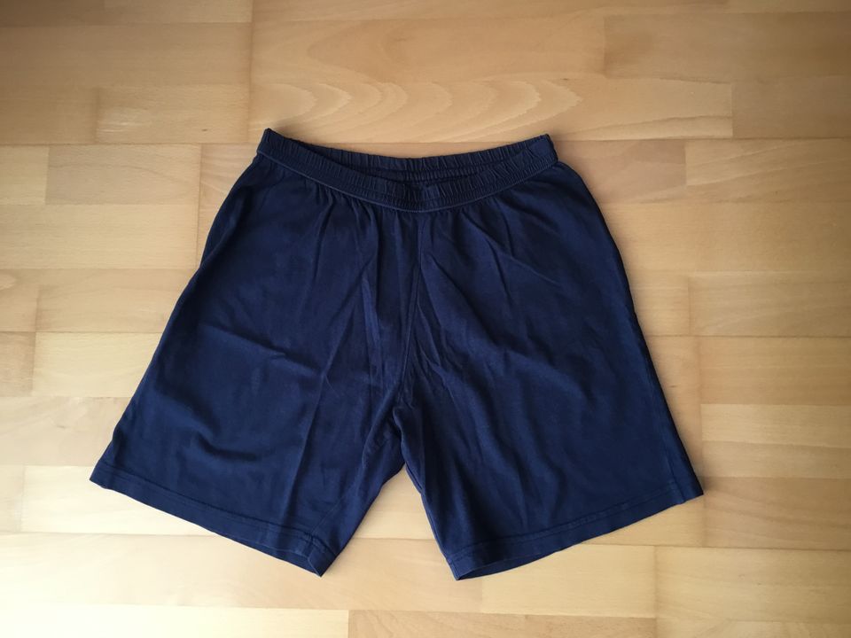 Schiesser Shorty kurzer Schlafanzug Pyjama Fußball  128 134 140 in Müllheim