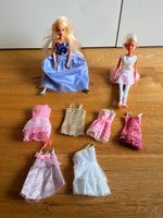 BARBIE STEFFI LOVE 2 PUPPEN 6 KLEIDER BALLERINA BALLKLEID Hessen - Idstein Vorschau